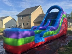 IMG 6988 1745804118 15 FT RETRO RAINBOW SLIDE (DRY)