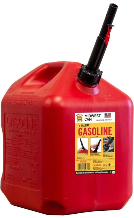 5 Gallons of Gasoline