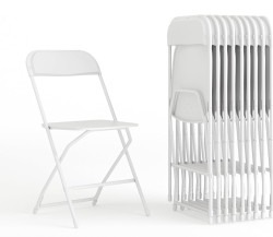 White Folding Chairs