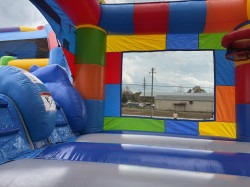 IMG 0989 1769200355 BLOCK MANIA BOUNCE HOUSE COMBO WITH DUAL SLIDE AND POOL (WET)