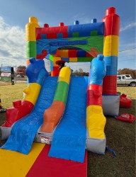 IMG 2007 1769200358 BLOCK MANIA BOUNCE HOUSE COMBO WITH DUAL SLIDE AND POOL (WET)