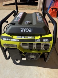 8125-WATT PORTABLE GASOLINE GENERATOR